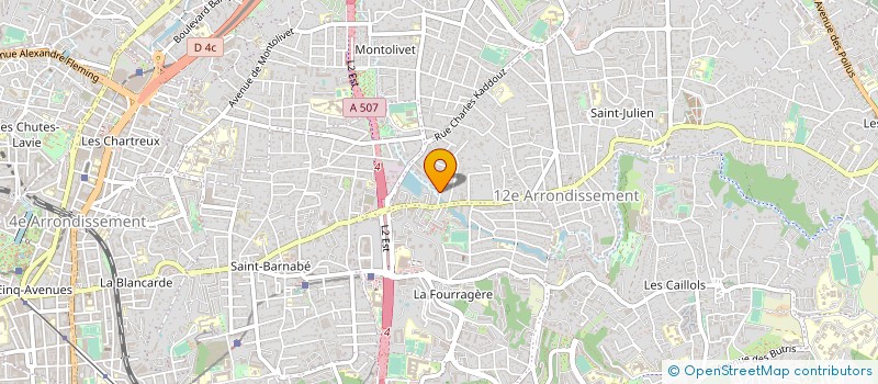 localisation de l'entreprise MARENGO à MARSEILLE