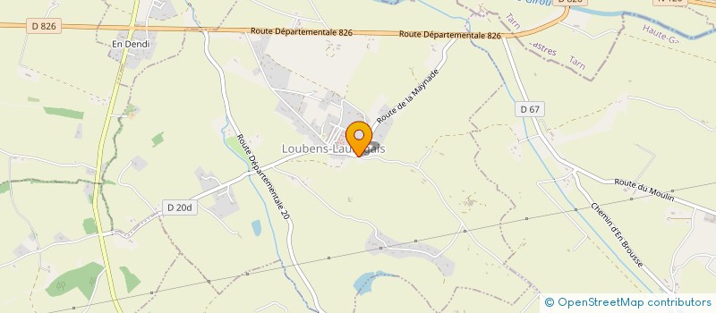 localisation de l'entreprise MARENGO BEAUVILLE  BEAUVILLE