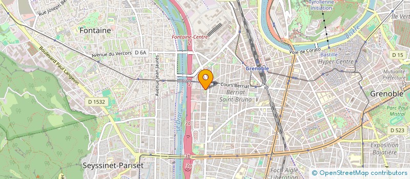 localisation de l'entreprise MARENJE à GRENOBLE