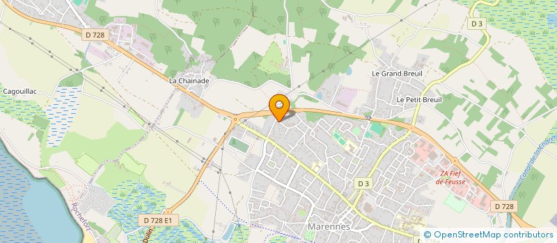 localisation de l'entreprise MARENNES NETTOYAGE  MARENNES-HIERS-BROUAGE