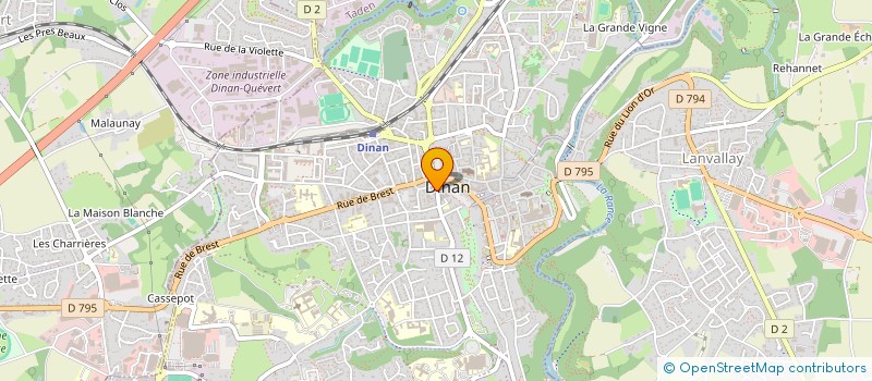localisation de l'entreprise MARENO BODY à DINAN