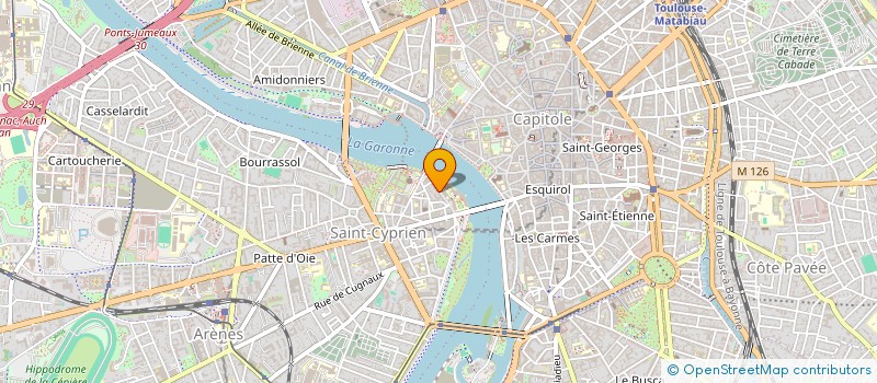localisation de l'entreprise MARENOSTRUM à TOULOUSE