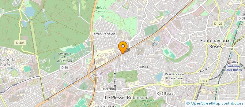 localisation de l'entreprise MARENOVATION.COM à LE PLESSIS-ROBINSON