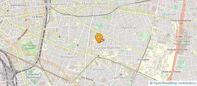 localisation de l'entreprise MARENSE IMMOBILIER  LYON