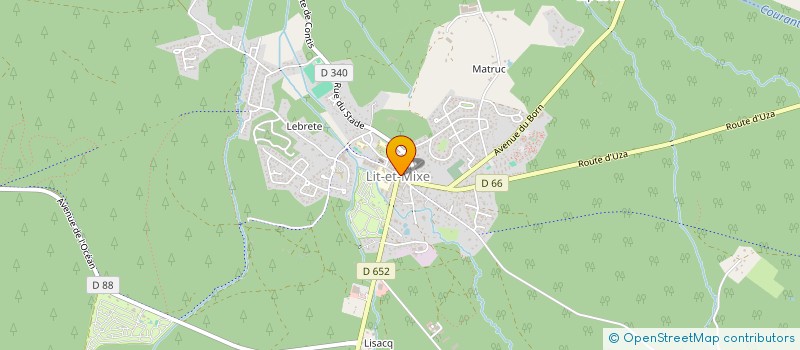 localisation de l'entreprise MARENSIN IMMOBILIER  LIT-ET-MIXE