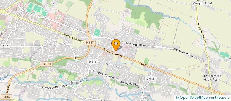 localisation de l'entreprise MARENSON  IDRON