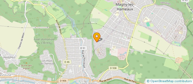 localisation de l'entreprise MARENWINT  SAINT-REMY-LES-CHEVREUSE