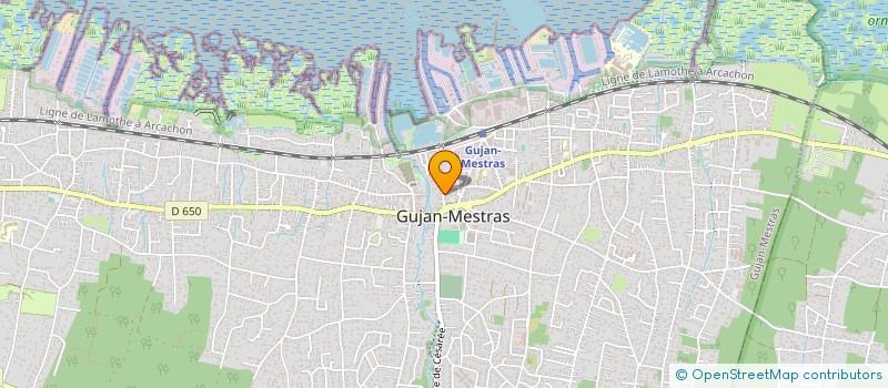 localisation de l'entreprise MARENZLUC  GUJAN-MESTRAS