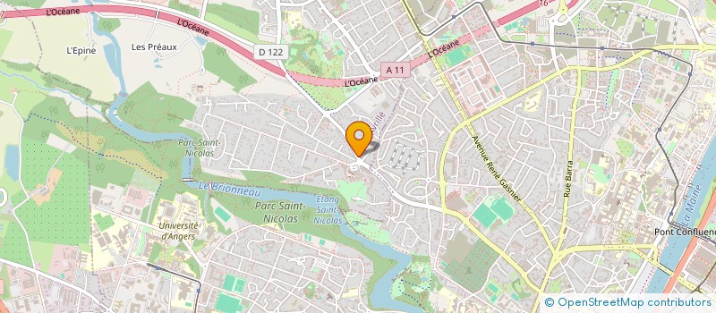 localisation de l'entreprise MARES COTE MAINE à AVRILLE