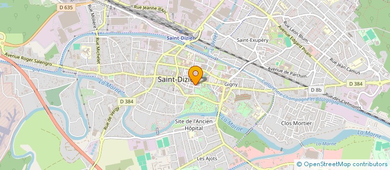 localisation de l'entreprise MARESCA à SAINT-DIZIER