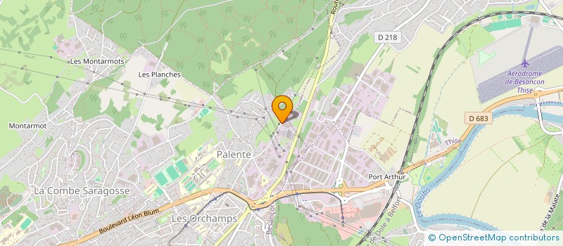localisation de l'entreprise MARESCHAL SARL à BESANCON