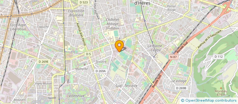 localisation de l'entreprise MARESE à GRENOBLE