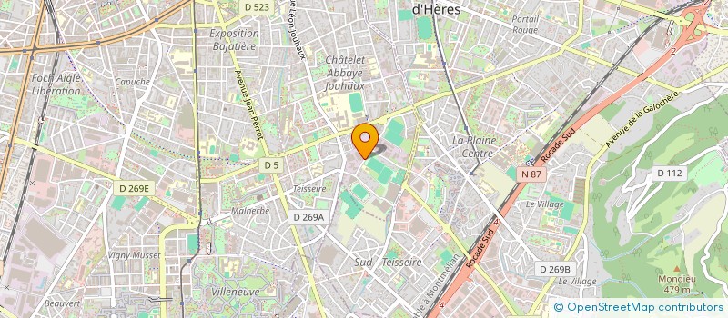 localisation de l'entreprise MARESE DEVELOPPEMENT à GRENOBLE