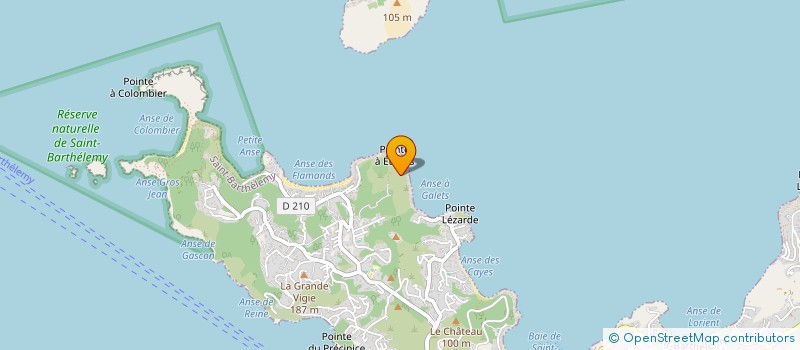 localisation de l'entreprise MARESIA  SAINT-BARTHELEMY