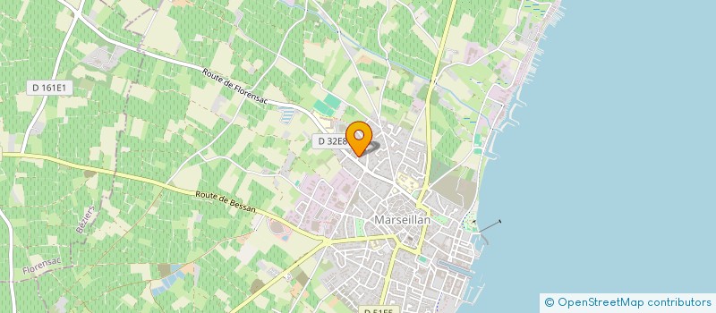 localisation de l'entreprise MARESPI à MARSEILLAN