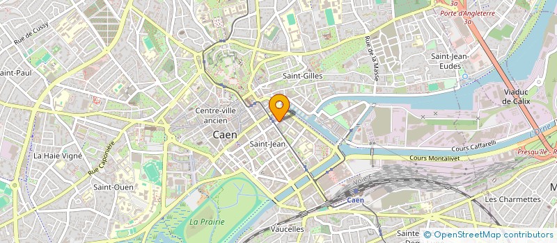 localisation de l'entreprise MAREST & BASS à CAEN