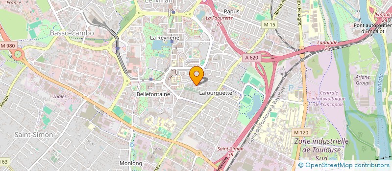 localisation de l'entreprise MARESTAN à TOULOUSE