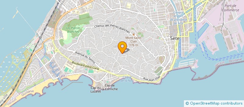 localisation de l'entreprise MARESTANG I  SETE