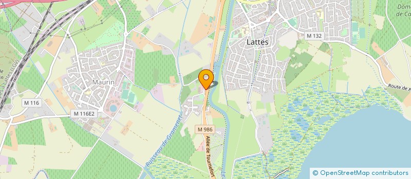 localisation de l'entreprise MARESTELLES AUTOS à LATTES