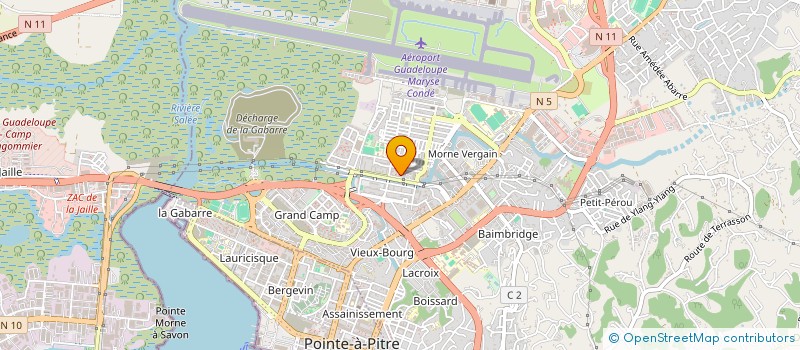 localisation de l'entreprise MARESTER & FILS  LES ABYMES