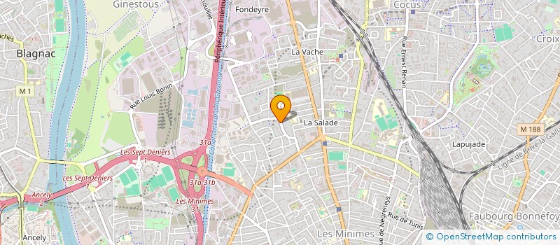 localisation de l'entreprise MARESTIMMO  TOULOUSE