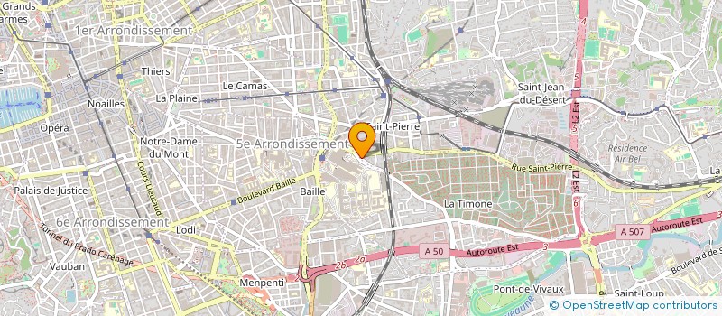 localisation de l'entreprise MARET  MARSEILLE