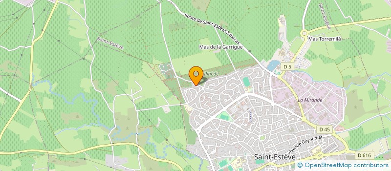 localisation de l'entreprise MARET66  SAINT-ESTEVE