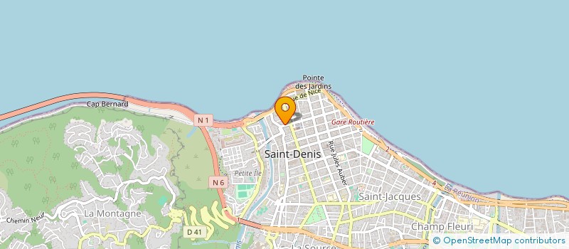 localisation de l'entreprise MARETA à SAINT-DENIS