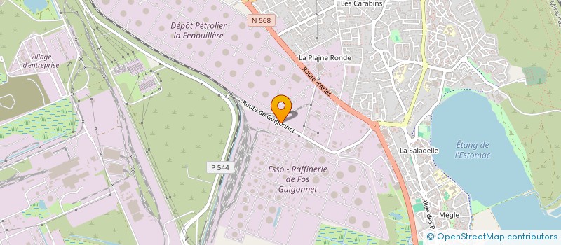 localisation de l'entreprise MARETEC à FOS-SUR-MER