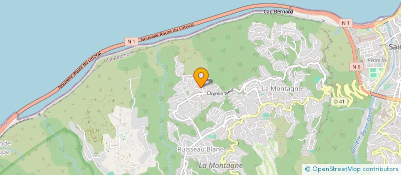 localisation de l'entreprise MARETMAT à SAINT-DENIS