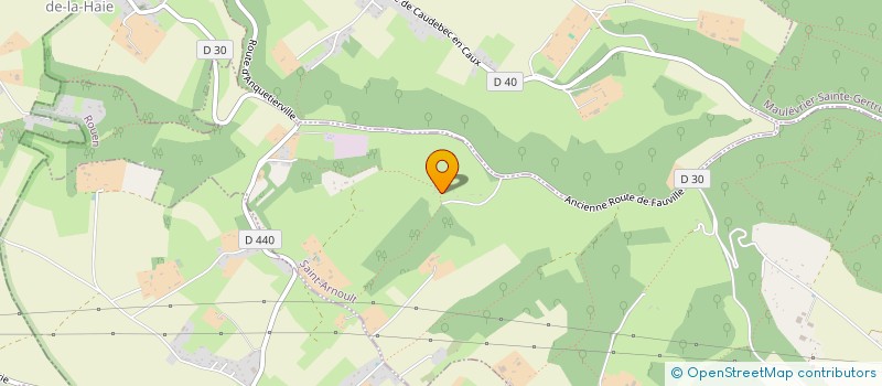 localisation de l'entreprise MARETTE CHARPENTE COUVERTURE  BEUZEVILLE-LA-GRENIER