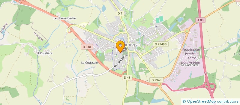 localisation de l'entreprise MAREUIL SPORTING CLUB VOLLEY BALL  MAREUIL-SUR-LAY-DISSAIS