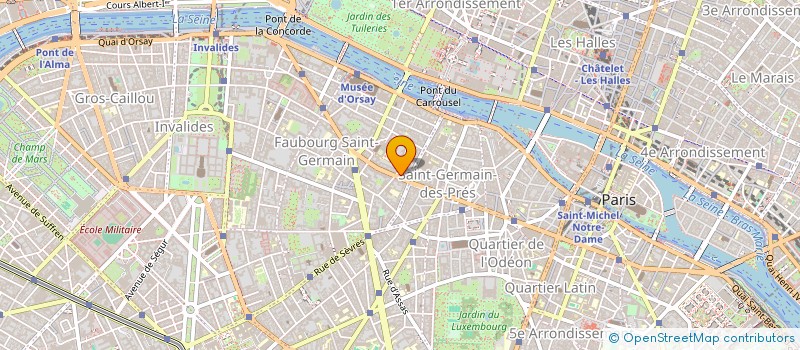 localisation de l'entreprise MAREV à PARIS