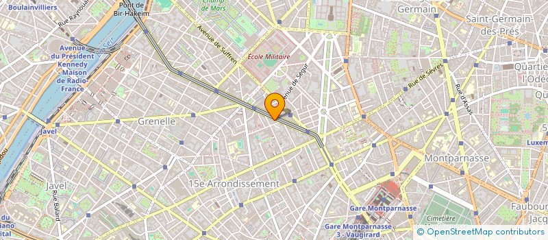 localisation de l'entreprise MAREVA à PARIS