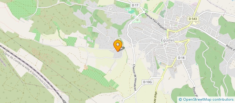 localisation de l'entreprise MAREVA à EGUILLES