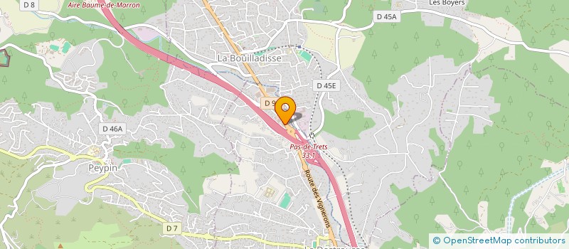 localisation de l'entreprise MAREVA  LA DESTROUSSE