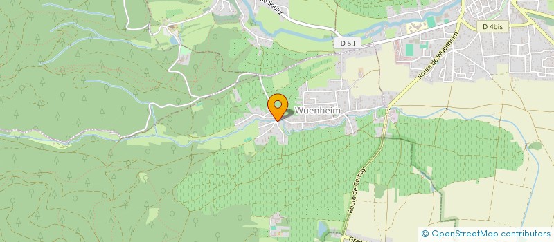 localisation de l'entreprise MAREVA  WUENHEIM