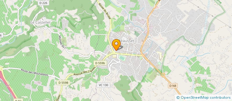localisation de l'entreprise MAREVA MAOHI à LE BEAUSSET
