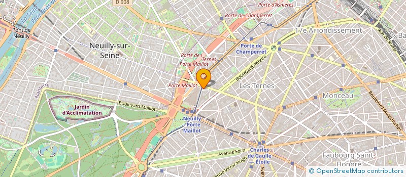 localisation de l'entreprise MAREVCOM à NEUILLY-SUR-SEINE