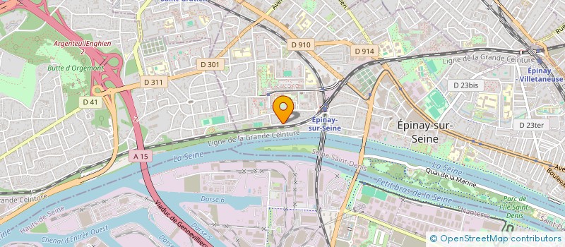 localisation de l'entreprise MAREVIP à EPINAY-SUR-SEINE