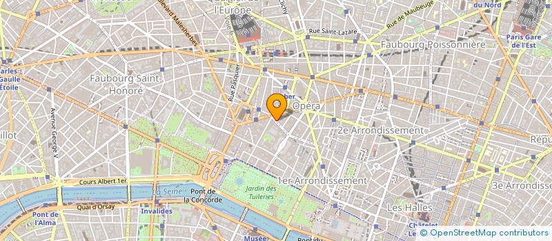 localisation de l'entreprise MAREX SA à PARIS