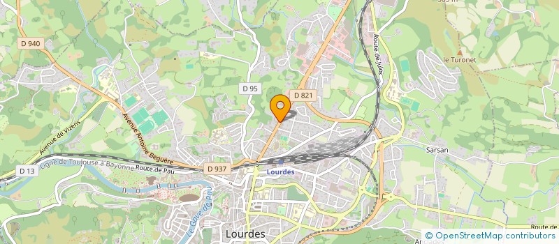 localisation de l'entreprise MAREZI  LOURDES