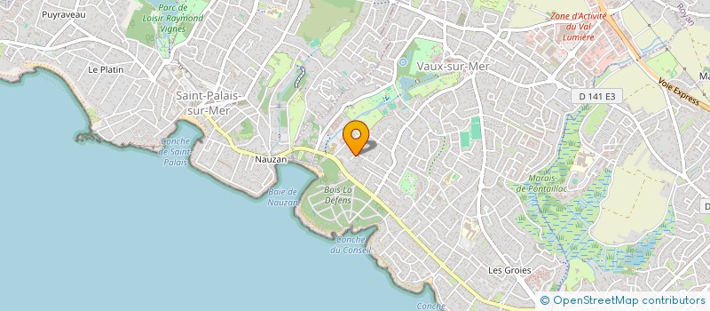 localisation de l'entreprise MARFA  VAUX-SUR-MER