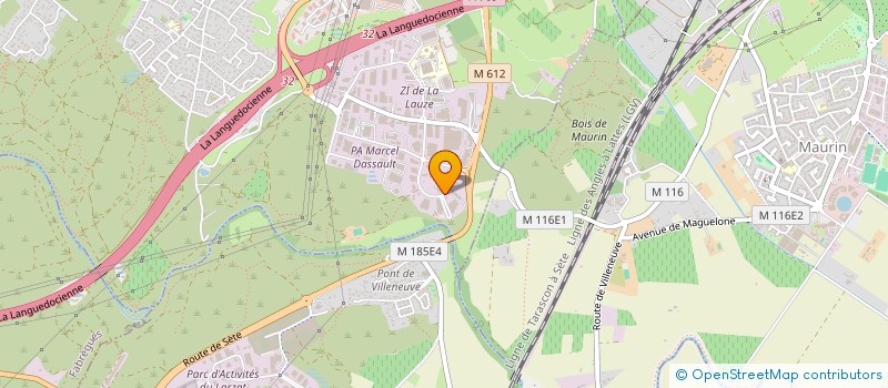 localisation de l'entreprise MARFI  SAINT-JEAN-DE-VEDAS