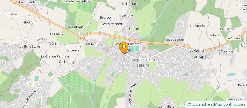 localisation de l'entreprise MARFIS  FARGUES-SAINT-HILAIRE