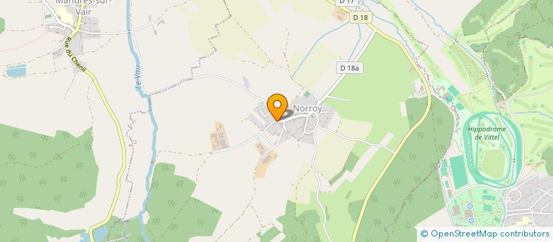 localisation de l'entreprise MARFORT à NORROY
