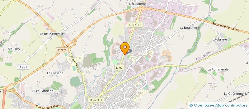 localisation de l'entreprise MARFRANCA à COUTANCES