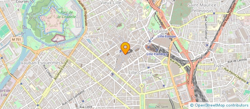 localisation de l'entreprise MARFRE à LILLE