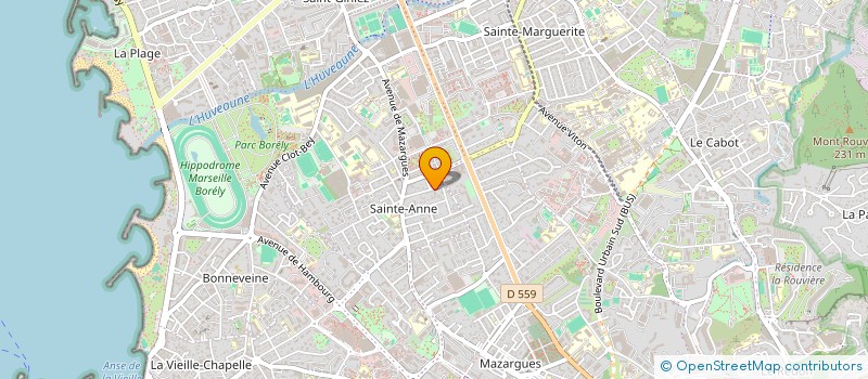 localisation de l'entreprise MARGA DIFFUSION  MARSEILLE