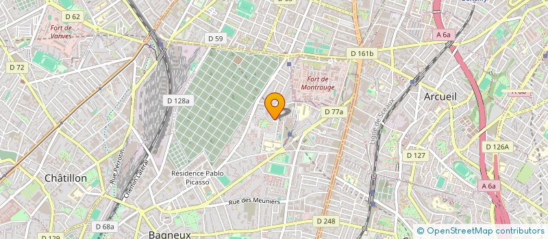 localisation de l'entreprise MARGADO VTC à BAGNEUX